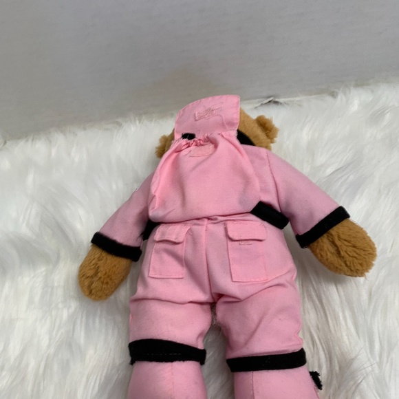 Kennedy Space Center Plush Bear Stuffed Animal Toy Pink Outfit Princess 11 in T - Picture 3 of 4